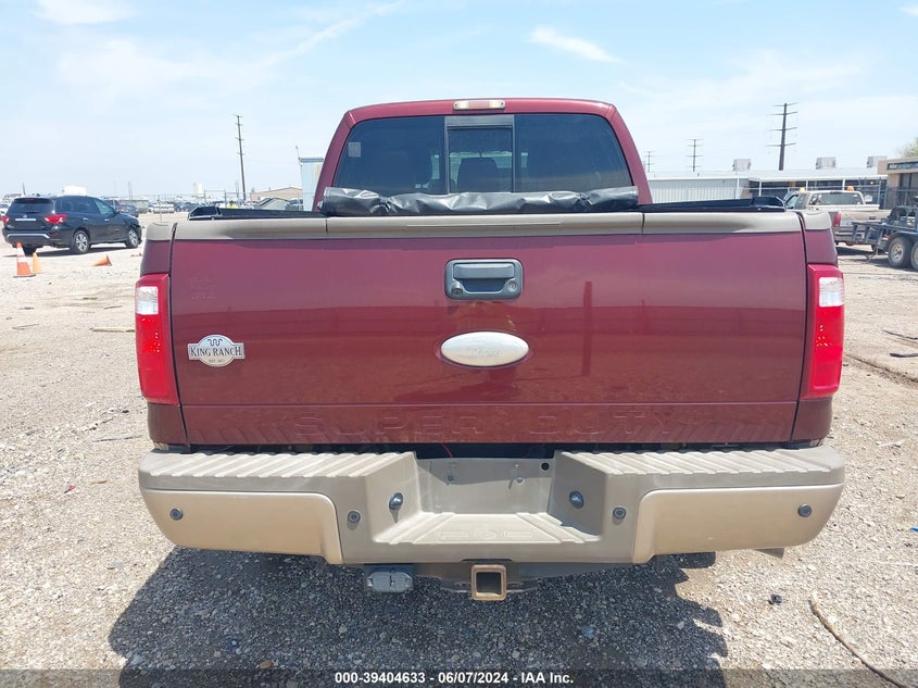 2012 Ford F-250 Lariat VIN: 1FT7W2BTXCEB06012 Lot: 39404633