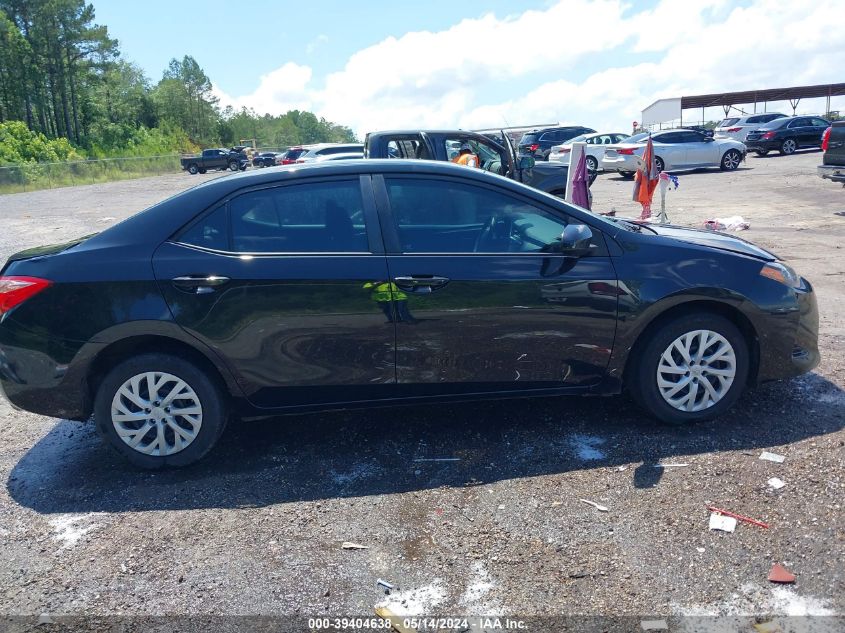 2018 Toyota Corolla Le VIN: 5YFBURHE5JP797497 Lot: 39404638