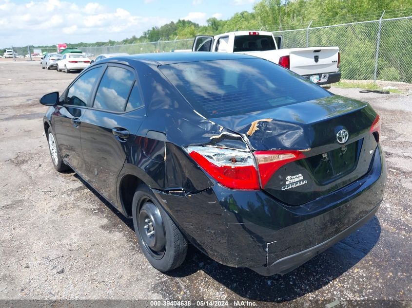 2018 Toyota Corolla Le VIN: 5YFBURHE5JP797497 Lot: 39404638