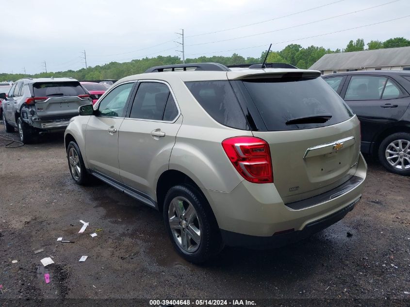 2016 CHEVROLET EQUINOX LT - 2GNALCEK0G1125626