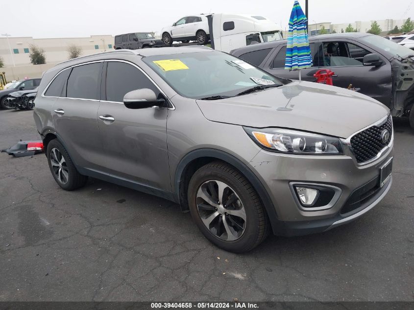 2016 KIA SORENTO EX - 5XYPH4A59GG105360