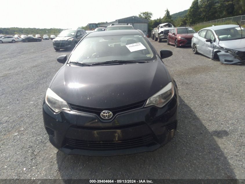 2016 Toyota Corolla Le VIN: 5YFBURHE4GP490038 Lot: 39404664
