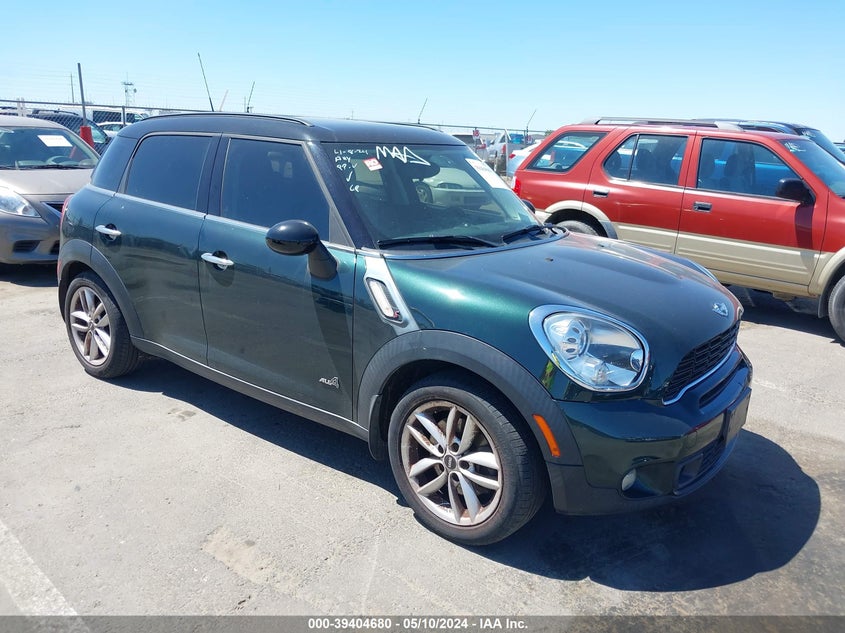2014 Mini Countryman Cooper S VIN: WMWZC5C57EWM18592 Lot: 39404680
