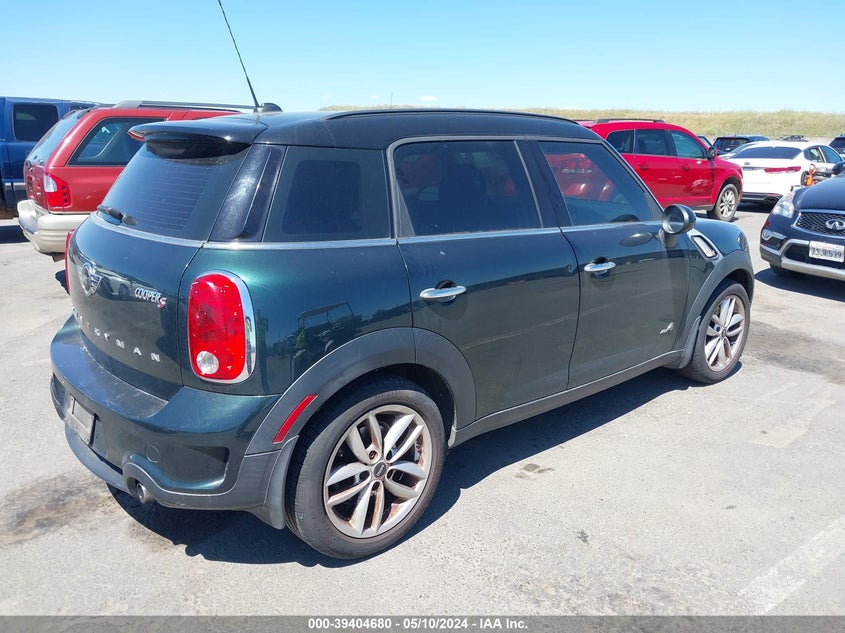 2014 Mini Countryman Cooper S VIN: WMWZC5C57EWM18592 Lot: 39404680