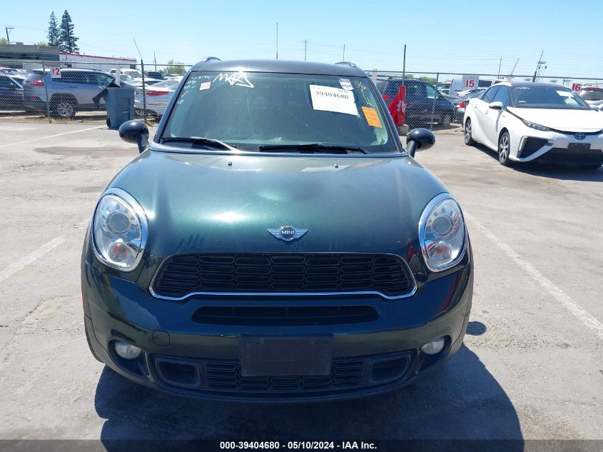 2014 Mini Countryman Cooper S VIN: WMWZC5C57EWM18592 Lot: 39404680