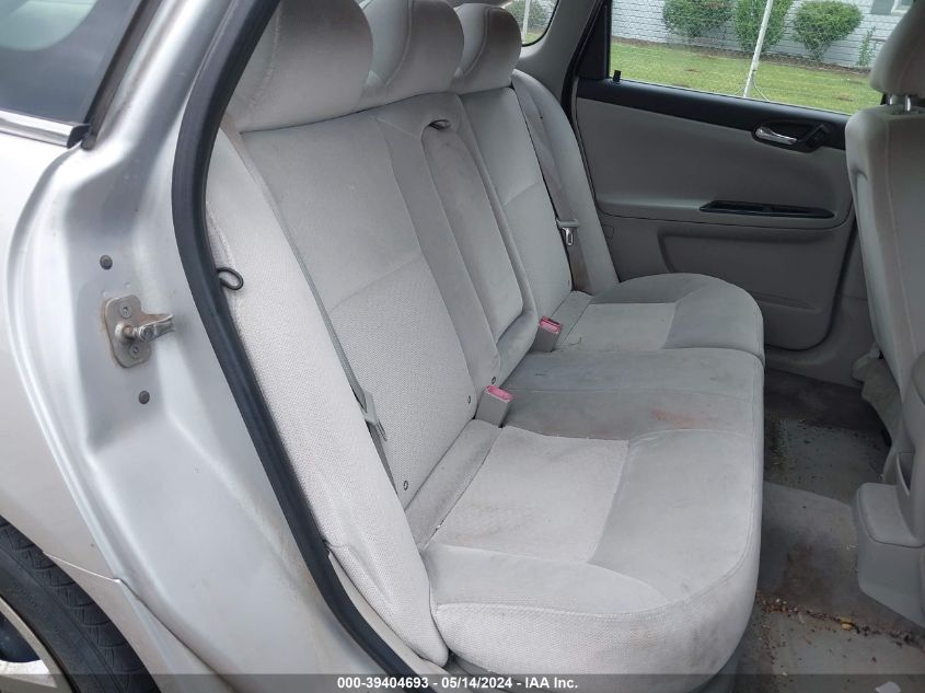 2009 Chevrolet Impala Ls VIN: 2G1WB57K991292489 Lot: 39404693