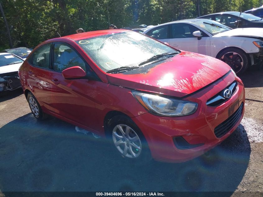 2013 Hyundai Accent Gls VIN: KMHCT4AEXDU436614 Lot: 39404696