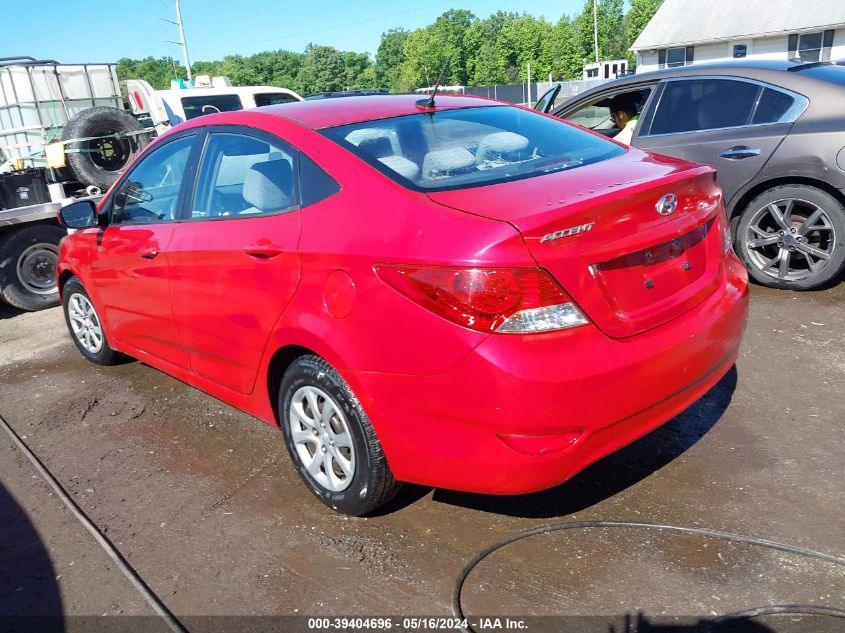 2013 Hyundai Accent Gls VIN: KMHCT4AEXDU436614 Lot: 39404696