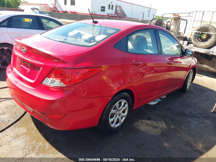 2013 Hyundai Accent Gls VIN: KMHCT4AEXDU436614 Lot: 39404696