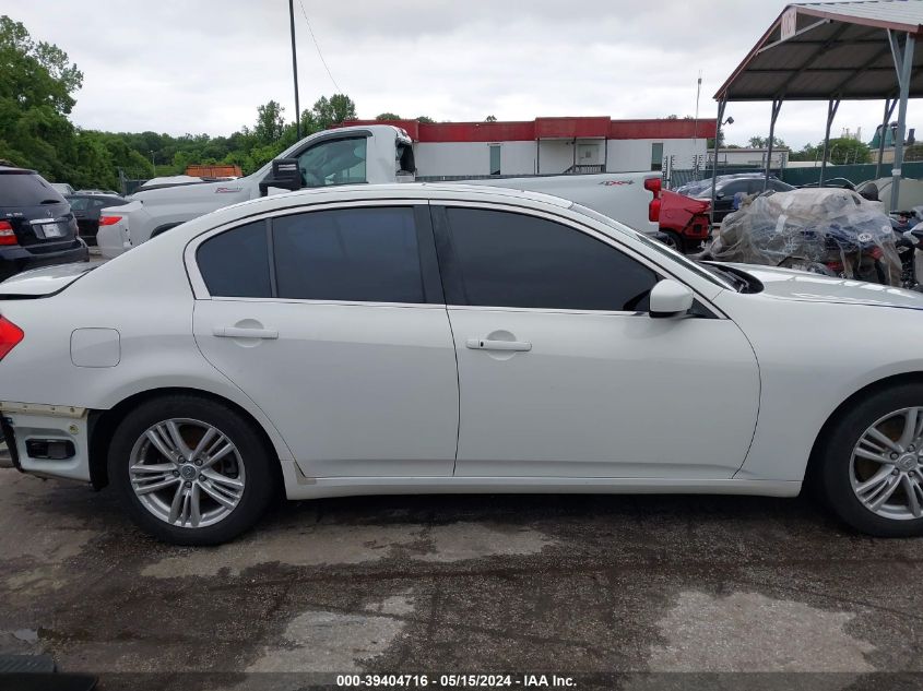 2013 Infiniti G37 Journey VIN: JN1CV6AP6DM712835 Lot: 39404716