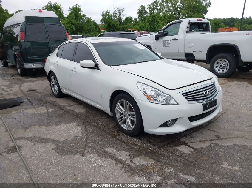 2013 Infiniti G37 Journey VIN: JN1CV6AP6DM712835 Lot: 39404716