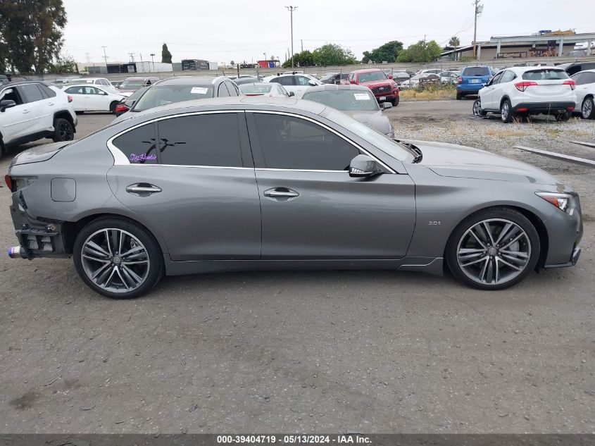 2016 Infiniti Q50 3.0T Sport VIN: JN1EV7APXGM305863 Lot: 39404719