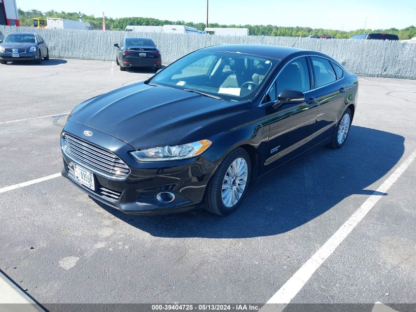 2016 Ford Fusion Se Phev VIN: 3FA6P0PU3GR208355 Lot: 39404725