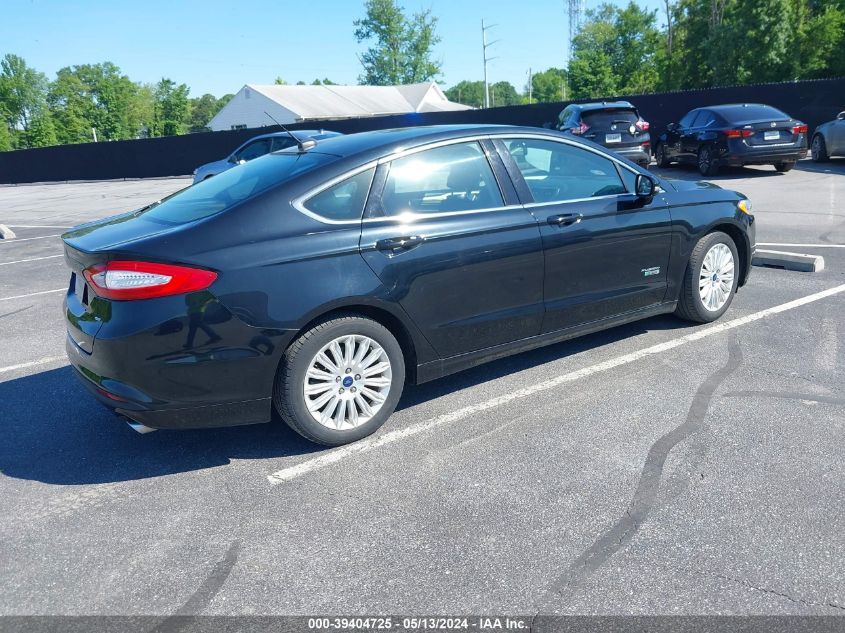 2016 Ford Fusion Se Phev VIN: 3FA6P0PU3GR208355 Lot: 39404725