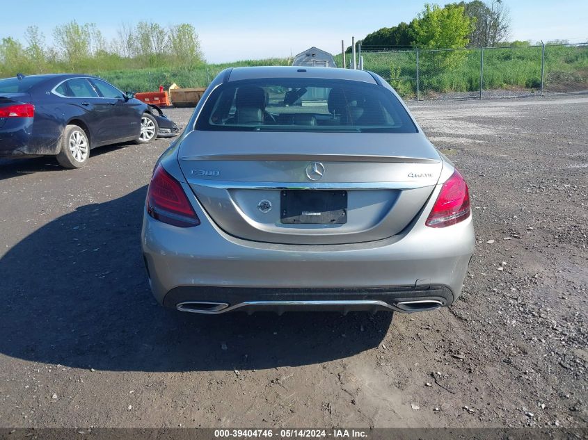 2020 Mercedes-Benz C 300 300 4Matic VIN: W1KWF8EB2LR577815 Lot: 39404746