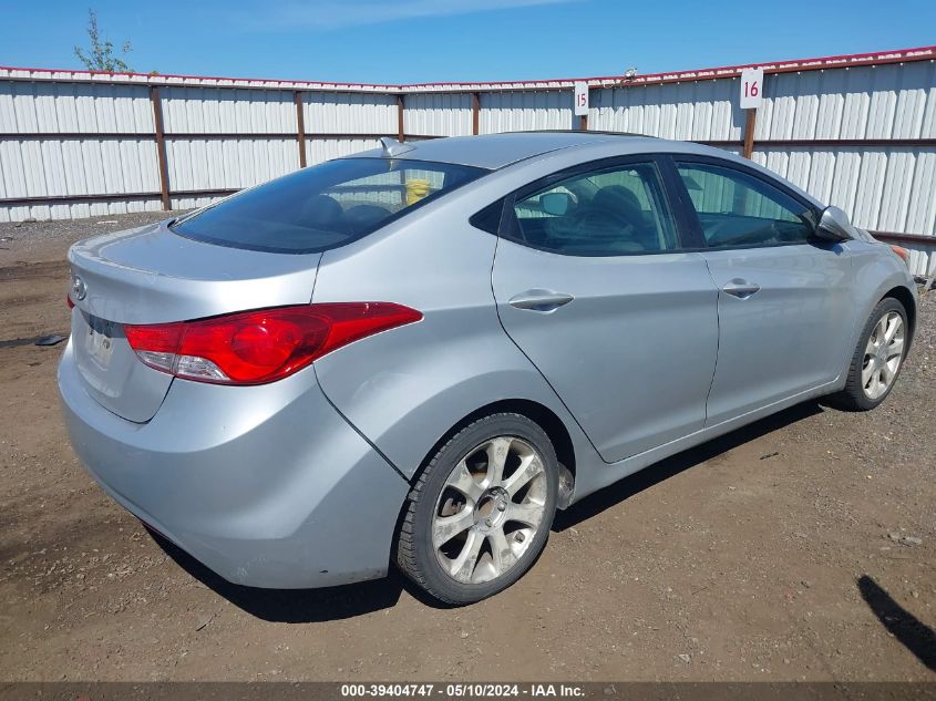 2011 Hyundai Elantra Limited VIN: 5NPDH4AE8BH009286 Lot: 39404747