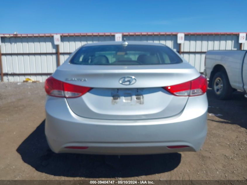 2011 Hyundai Elantra Limited VIN: 5NPDH4AE8BH009286 Lot: 39404747