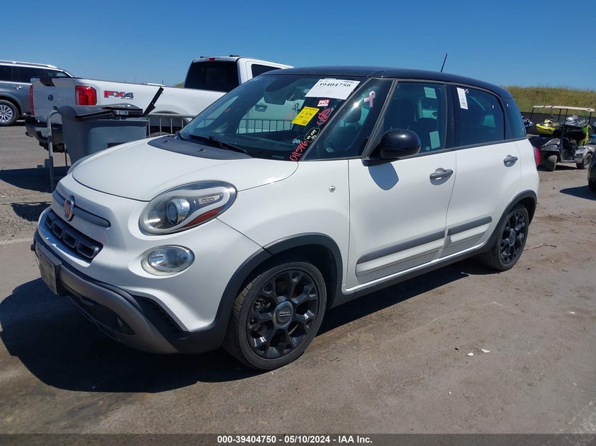 2018 Fiat 500L Trekking VIN: ZFBCFADH3JZ041546 Lot: 39404750