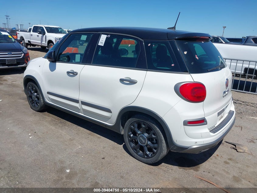 2018 Fiat 500L Trekking VIN: ZFBCFADH3JZ041546 Lot: 39404750