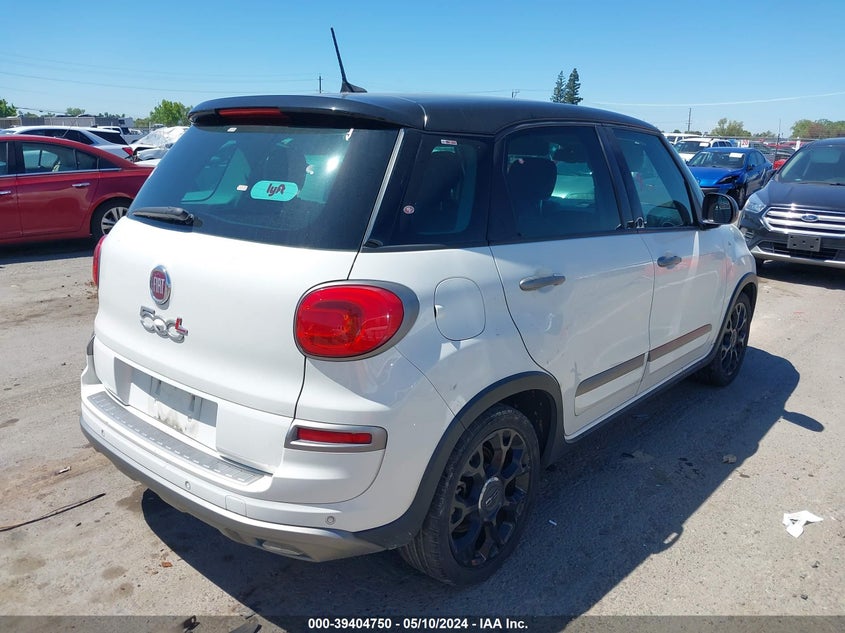 2018 Fiat 500L Trekking VIN: ZFBCFADH3JZ041546 Lot: 39404750