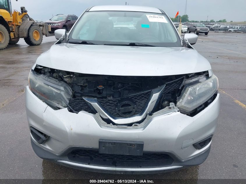 2016 Nissan Rogue S VIN: KNMAT2MV7GP660258 Lot: 39404762