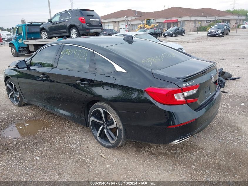 2022 Honda Accord Sport 2.0T VIN: 1HGCV2F34NA003143 Lot: 39404764