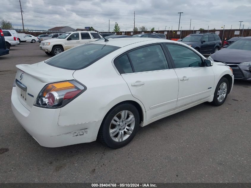 2010 Nissan Altima Hybrid VIN: 1N4CL2AP9AC154384 Lot: 39404768