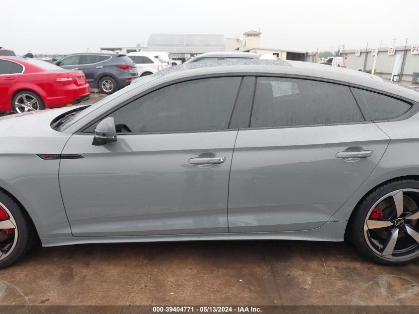 2023 Audi A5 Sportback Premium Plus 45 Tfsi S Line Quattro S Tronic VIN: WAUFACF55PA006468 Lot: 39404771