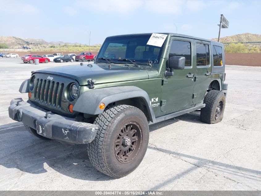 2007 Jeep Wrangler Unlimited X VIN: 1J4GB39107L163255 Lot: 39404774