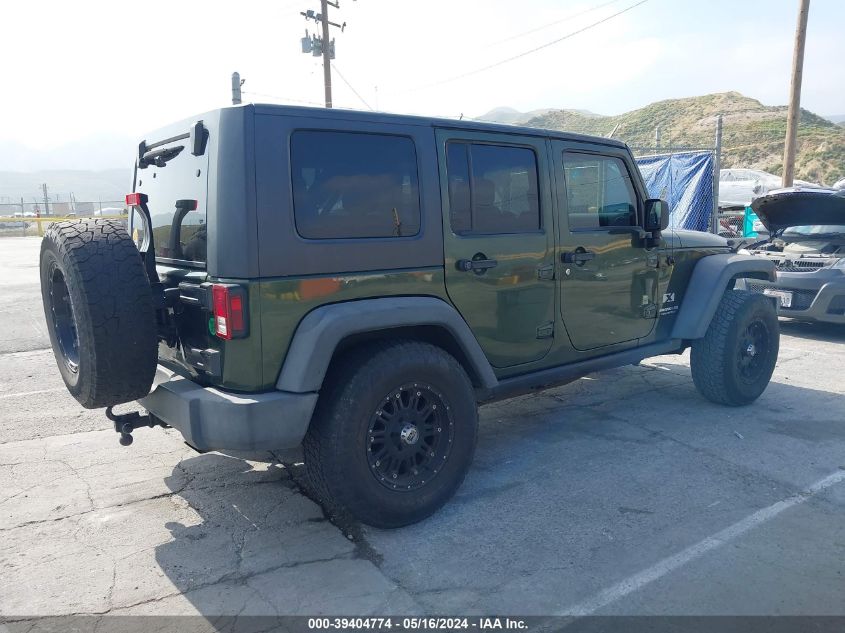 2007 Jeep Wrangler Unlimited X VIN: 1J4GB39107L163255 Lot: 39404774