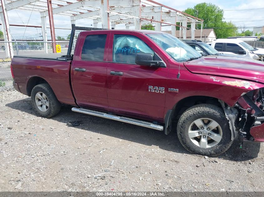 2017 Ram 1500 Express Quad Cab 4X4 6'4 Box VIN: 1C6RR7FT4HS837946 Lot: 39404795