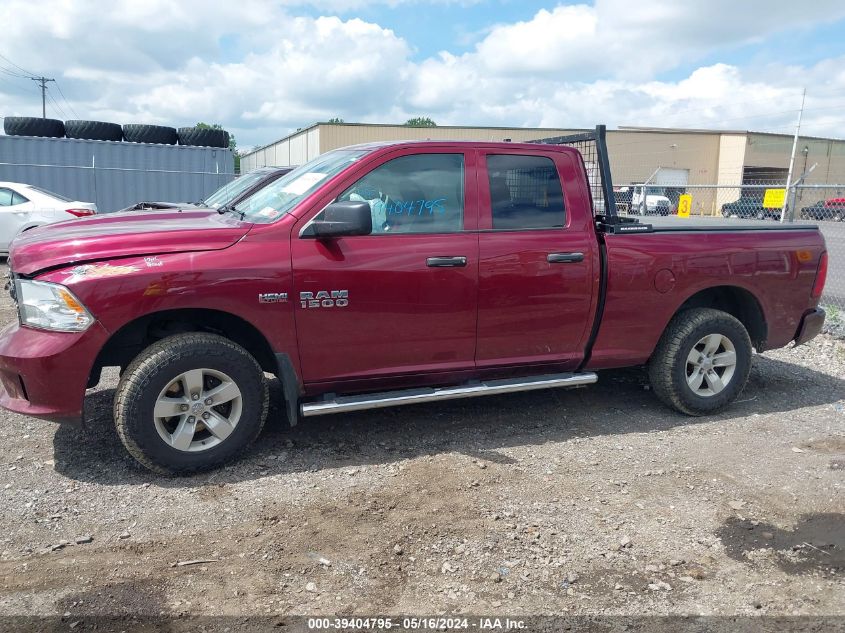 2017 Ram 1500 Express Quad Cab 4X4 6'4 Box VIN: 1C6RR7FT4HS837946 Lot: 39404795