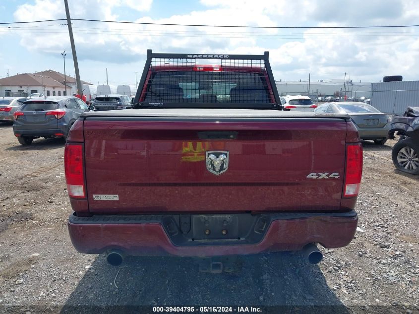 2017 Ram 1500 Express Quad Cab 4X4 6'4 Box VIN: 1C6RR7FT4HS837946 Lot: 39404795