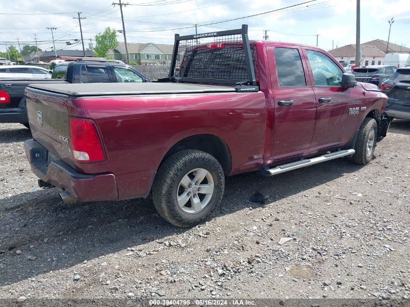 2017 Ram 1500 Express Quad Cab 4X4 6'4 Box VIN: 1C6RR7FT4HS837946 Lot: 39404795