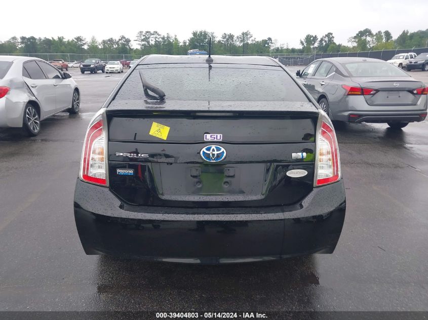 2013 Toyota Prius Three Se VIN: JTDKN3DU9D5614756 Lot: 39404803