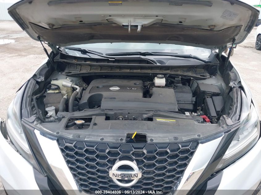 2020 Nissan Murano Sv Fwd VIN: 5N1AZ2BJ3LN118655 Lot: 39404806