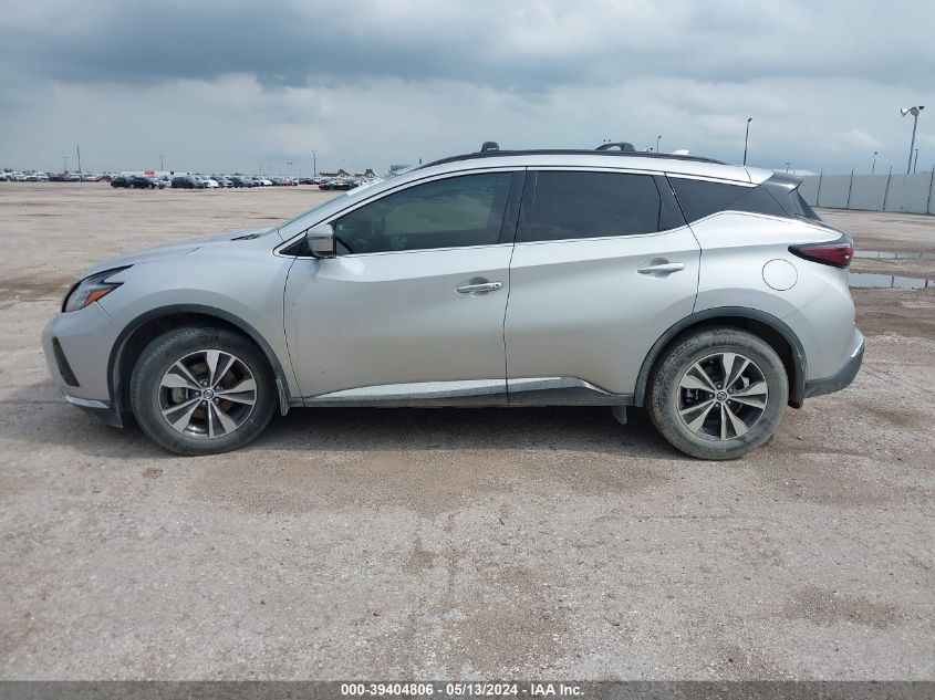 2020 Nissan Murano Sv Fwd VIN: 5N1AZ2BJ3LN118655 Lot: 39404806