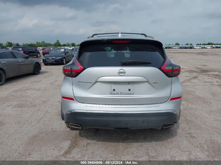 2020 Nissan Murano Sv Fwd VIN: 5N1AZ2BJ3LN118655 Lot: 39404806