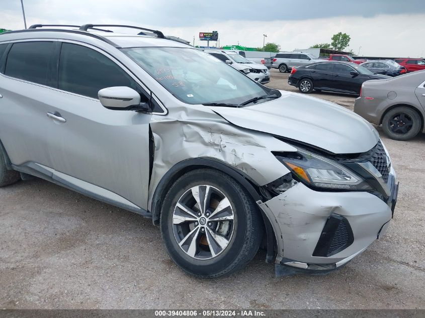 2020 Nissan Murano Sv Fwd VIN: 5N1AZ2BJ3LN118655 Lot: 39404806