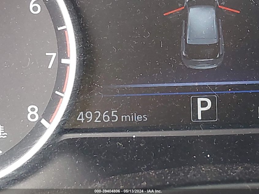 2020 Nissan Murano Sv Fwd VIN: 5N1AZ2BJ3LN118655 Lot: 39404806