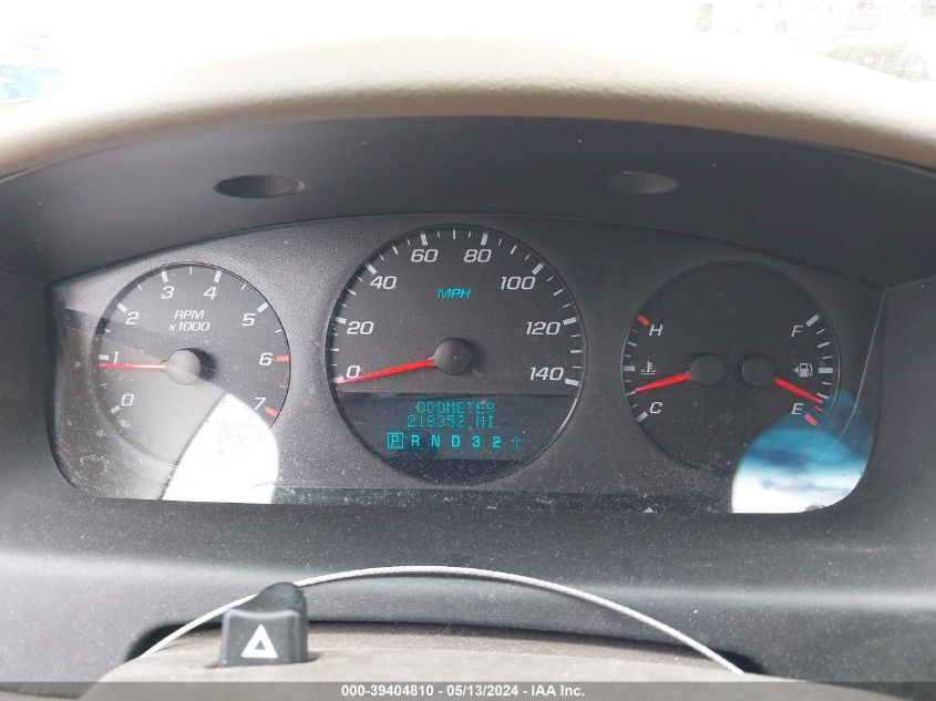 2008 Chevrolet Impala Police VIN: 2G1WS583581326708 Lot: 39404810