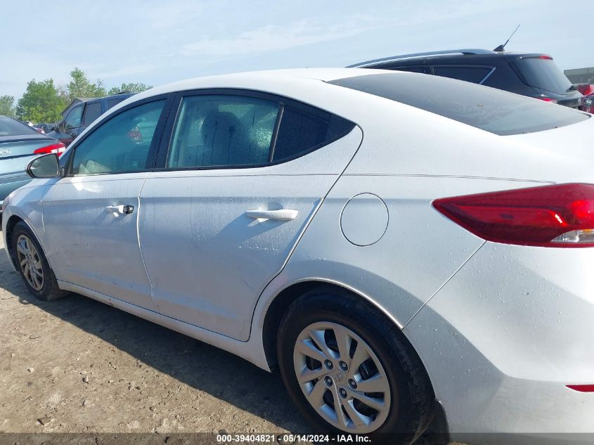 2018 Hyundai Elantra Se VIN: 5NPD74LF3JH350196 Lot: 39404821