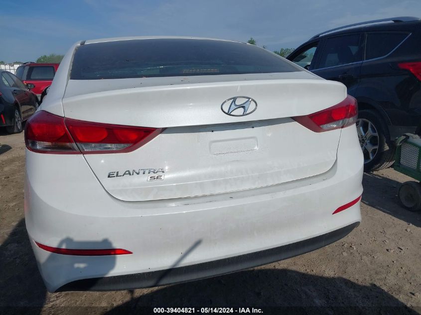 2018 HYUNDAI ELANTRA SE - 5NPD74LF3JH350196