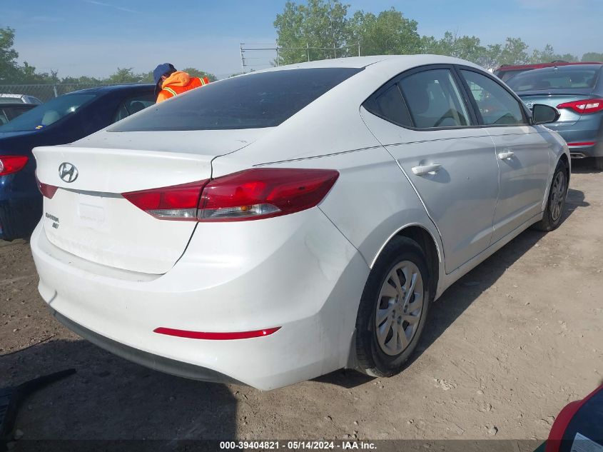 2018 HYUNDAI ELANTRA SE - 5NPD74LF3JH350196