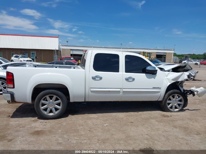 2010 GMC Sierra 1500 Denali VIN: 3GTRKXE25AG135749 Lot: 39404822