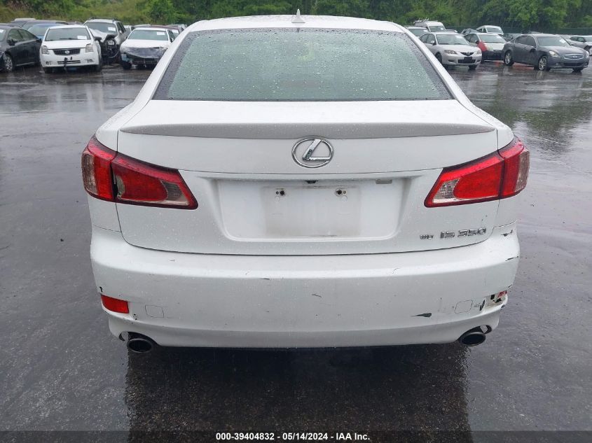 2011 Lexus Is 350 VIN: JTHCE5C29B5000978 Lot: 39404832