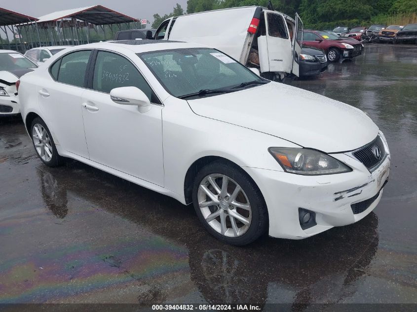 2011 Lexus Is 350 VIN: JTHCE5C29B5000978 Lot: 39404832