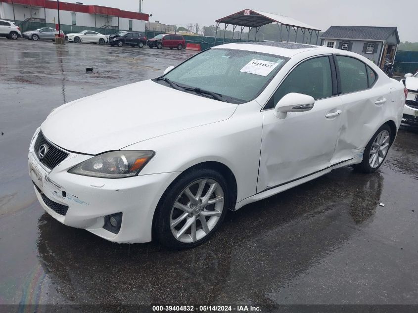 2011 Lexus Is 350 VIN: JTHCE5C29B5000978 Lot: 39404832