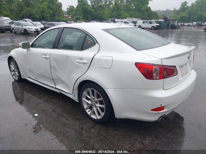 2011 Lexus Is 350 VIN: JTHCE5C29B5000978 Lot: 39404832