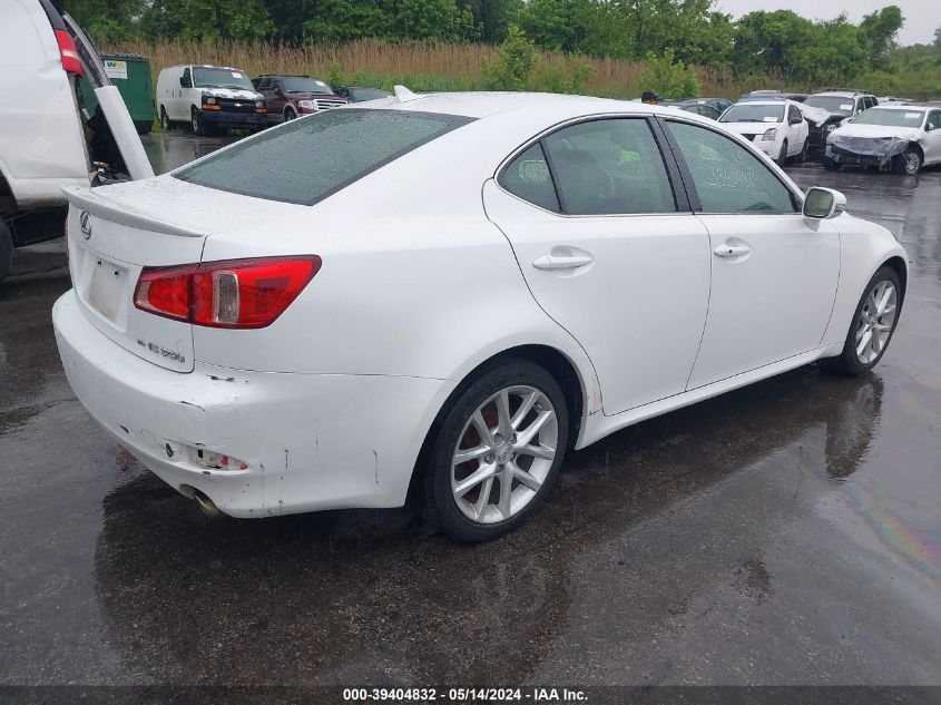 2011 Lexus Is 350 VIN: JTHCE5C29B5000978 Lot: 39404832